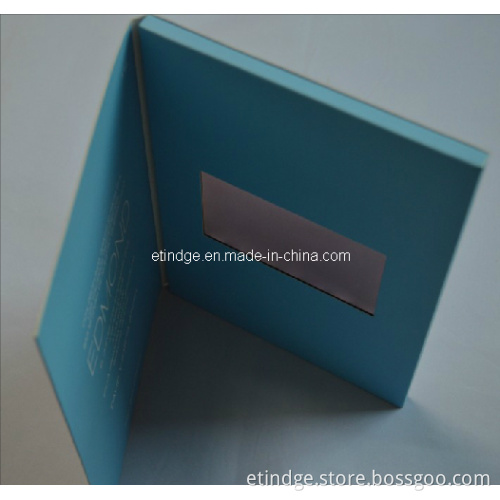 2.4" Different Style, A5 Size, Name Card Size, Have USB Port Cover LCD Greeting Card